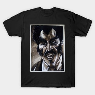 Blacula "Barbarity" portrait (original) T-Shirt